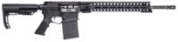 Patriot Ordnance Factory 02419 Rogue DI 308 Win 20+1 18.50" Picatinny Rail Receiver, M-LOK/Picatinny Rail Handguard, Black Polymer Stock & Grip