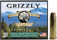 Grizzly Ammo GC38SP3   38Special 148gr Jacketed Hollow Point 20 Per Box/10 Case