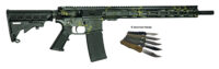 GLFA GL15 LBLK-RIFLE  BUNDLE 223 RIFLE  LICHEN-BLK