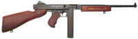 Thompson TM1C M1 Carbine Lightweight Carbine 45 ACP Caliber with 16.50" Barrel, 30+1 Capacity (Stick), Black Hard Coat Anodized Metal Finish, American Walnut Stock Wood Grip Right Hand