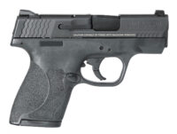 Smith & Wesson LE 11812 M&P 40 Shield M2.0 40 Smith & Wesson (S&W) Double MS 3.1" 6+1/7+1 Black Polymer Grip/Frame Black Armornite Stainless Steel Slide