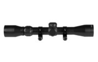 TruGlo TG-853940B Trushot  Black Anodized 3-9x40mm 1" Tube Duplex Reticle w/Rings