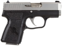 Kahr Arms CM9093 CM9 9mm Luger 6+1, 3.10" Stainless Steel Barrel, Matte Serrated Stainless Steel Slide, Black Polymer Frame, Black Textured Polymer Grip, No Safety, Right Hand