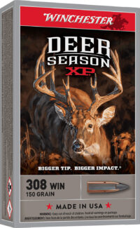 Winchester Ammo X308DS Deer Season XP 308Win 150gr Extreme Point 20 Per Box/10 Case