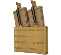 TacShield RZR Molle Double Rifle Magazine Pouch Coyote Brown