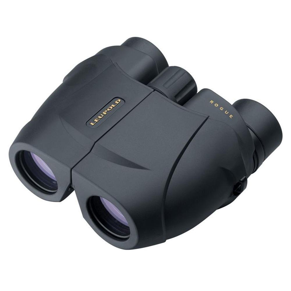 Leupold BX-1 Rogue Compact Binocular - 8x25mm Inverted Porro Prism Black
