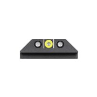 Night Fision Tritium Night Sight Set Yellow Front Black Back for Glock
