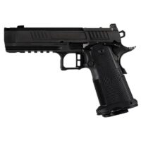Alpha Foxtrot AF1911-Romulus MOS Adapter Handgun 9mm Luger 10rd Magazines(2) 4.25" Comp Bull Barrel DLC Black