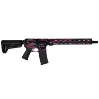 Shark Coast Tactical "Anime- Black Cherry" Rifle 5.56mm 10rd Magazine 16" Barrel 15" MLOK Handguard California Compliant