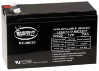 American Hunter DE30020 HR Rechargeable Battery  Black 12 Volt 7 AMP