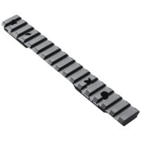 Weaver Mounts 99473 Multi-Slot Base  Extended Black Anodized Aluminum Fits Browning AB3 Short Action