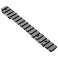 Weaver Mounts 99481 Multi-Slot Base  Extended Black Anodized Aluminum Fits Winchester 70 Short Action