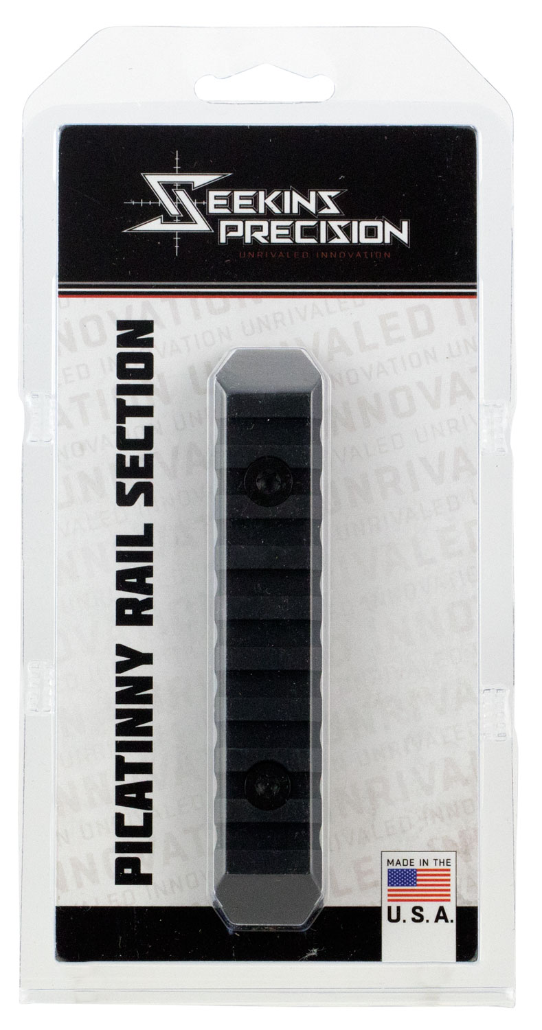 Seekins Precision 0010560081 M-LOK Rail Section 9 Slots Black Anodized