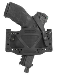 Limbsaver 12504 CrossTech IWB/OWB Black Polymer Belt Clip/Strap Fits Universal Handgun Ambidextrous