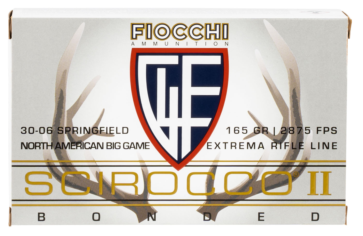 Fiocchi A3006SCA SCIROCCO BONDED Extrema 30-06Springfield 165gr Swift Scirocco II Bonded 20 Per Box/10 Case
