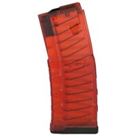 MISSION FIRST TACTICAL EXD TRANSLUCENT 5.56 30RD AR15 MAG RED  POLYERMER (50 PER CASE)