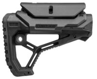 FAB Defense FXGLCORECPB GL-Core  Buttstock for AR-15/ M4 w/Adjustable Cheek-Rest Black Fiberglass Reinforced Polymer
