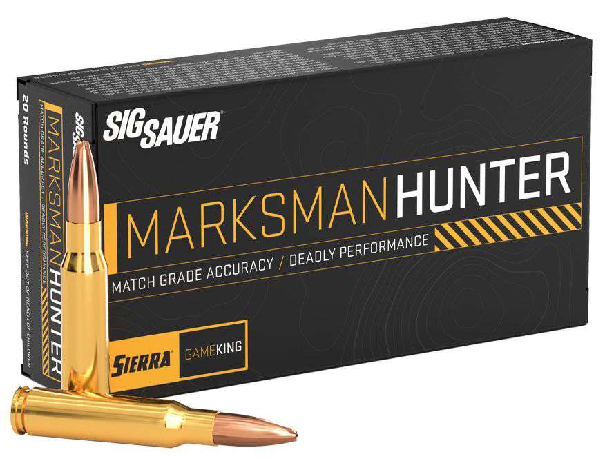 SIG SAUER MARKSMAN HUNTER AMO 300 WIN MAG 165GR SIERRA GAMEKING 20RD (10 BOX CASE)