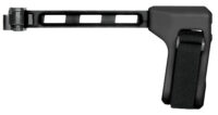 SB Tactical FS1913-01-SB FS1913-01-SB  Side Folding Black Synthetic with 9.60" OAL & Nylon Strap for AR-Platform with 1913 Picatinny Rail (Tube Not Included)