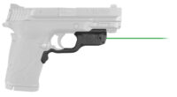 Crimson Trace 0198801 Laserguard Fits S&W M&P 22/380EZ Shield/9EZ Shield, Green Laser Black Polymer