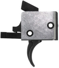 CMC Triggers 95503 Drop-In PCC Black/Silver Flat Trigger Single-Stage 3-3.50 lbs Draw Weight