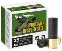 Remington Ammunition 20900 Sportsman Hi-Speed Steel 12Gauge 3" 1 3/8oz BBShot 25 Per Box/10 Case