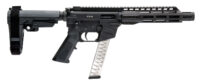 Freedom Ordnance FX-9P8S FX-9  9mm Luger 8" 31+1 Black Anodized Black Polymer SBA3 Pistol Brace