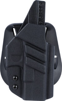 1791 Gunleather TACPDHOWBGLOCKBLKR Tactical Kydex OWB Black Kydex Paddle Compatible w/Glock Right Hand