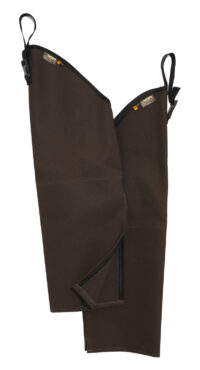 Boyt Harness 9001BRRR Rattlers Chaps 1000D Nylon Brown Regular 26" Adjustable Straps