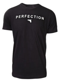Glock AA75126 Perfection Pistol  Black Cotton Short Sleeve Large