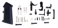 LBE Unlimited AR15LPKT Complete Lower Parts Kit w/Pistol Grip & Trigger Guard AR-15 Black