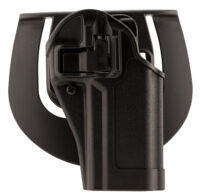 Blackhawk 410561BKR Serpa CQC OWB Size 61 Matte Black Polymer Belt Loop/Paddle Fits Sig P250/P320 Right Hand