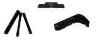 Cross Armory CRG5OKBK 3 Piece Kit  Extended Compatible w/ Glock 17/19/26/34 Gen5 Black Steel/Aluminum