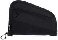 Allen 7749 Auto-Fit 2.0 Handgun Case Thick Foam Padding w/Knit Interior, Exterior Pocket & Black Finish for Compact Semi-Autos 9" L
