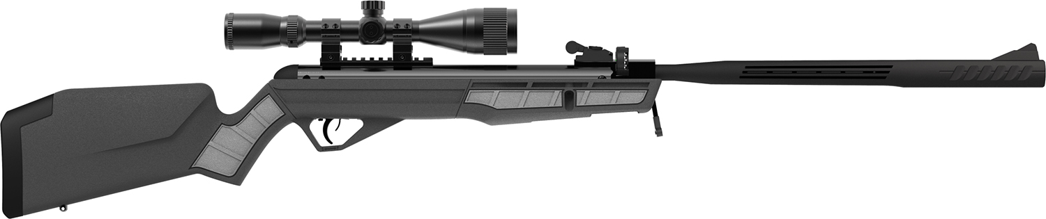 Crosman CMU7SXS Mag-Fire Ultra Nitrogen Piston 177 12rd Shot Black Black Fixed All Weather Stock Scope 3-9x40mm AO