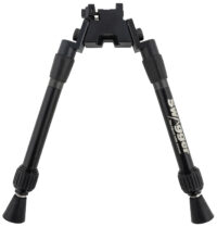 Swagger SWAGBPSEA12 Sea12 Extreme Angle Bipod with Black Finish, Picatinny Attachment & 9-12" Vertical Adjustment