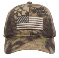 Outdoor Cap 120159-1-8 USA Flag  Kryptek Highlander Adjustable Snapback OSFA Unstructured