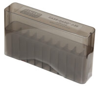 MTM Case-Gard J20LLD41 Slip-Top Ammo Box  338 Win Mag/7mm Clear Smoke Polypropylene 20rd