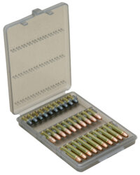 MTM Case-Gard W302241 Ammo-Wallet  22 LR/17 HM2 Clear Smoke Polypropylene 30rd