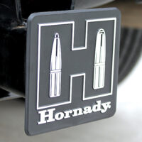 Hornady 99132 Hitch Cover 99132 Black/White Plastic 2.0" Long