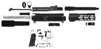 TacFire  AR Build Kit  9mm Luger 7.50" Barrel Black for AR Platform