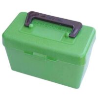 MTM CASE GUARD DLX  24 W/HNDL BOX CARTRDGE 7MM REM/300 WIN 50RD GREEN ( 12 PER CASE )