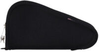Allen 7413 Locking Handgun Case Black Endura, YKK Zippers & Foam Padding Includes 2 Keys 13" L
