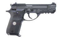 EAA GIRSAN 390850 MC 14T Solution Compact Frame 380 ACP 13+1, 4.50" Black Steel Tip-Up Barrel, Serrated Steel Slide & Aluminum Frame w/Picatinny Rail, Black Checkered Polymer Grip Ambidextrous