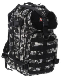 GPS Bags T1611BOBGD Bugout Bag Tactical Gray Digital 600D Polyester 2 Handguns