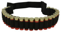 Hunters Specialties 00680 Shotgun Shell Belt  Black Nylon 25 Shotshells Waist Mount