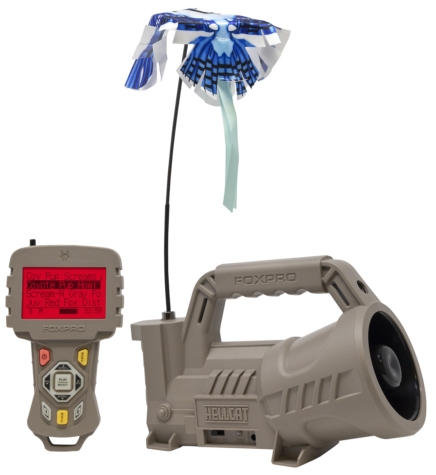 Foxpro HELLCAT Hellcat Attracts Predator Species Tan ABS Polymer