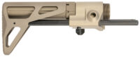 Maxim Defense MXM47563 Combat Carbine Stock (CCS) Gen 6 FDE Aluminum, Includes Buffer Tube, Fits AR-15 Platform