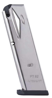Mec-Gar PT9215N Taurus 15rd 9mm Luger, Fits Taurus PT99/PT92 Nickel