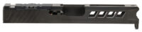 True Precision Inc TPG19SBCRMR Axiom Optic Cut Slide Fits Glock 19 Gen1-3 Black DLC Anodized 416R Stainless Steel